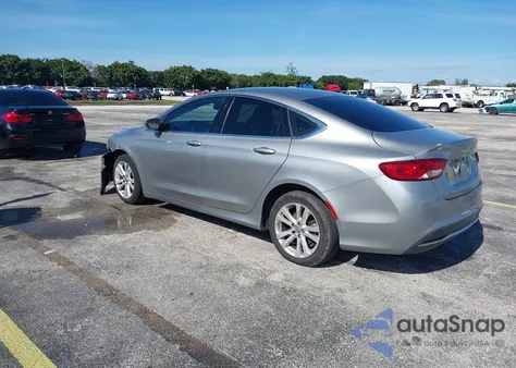 2015 Chrysler 200 Limited из США, поврежденный, VIN 1C3CCCABXFN702316